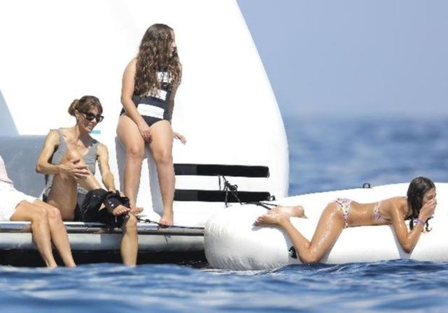 Stallone ailesi bu yaz Güney Fransa'da tatil yaparken görüntülenmişti.