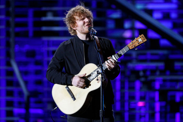 Pop/rock erkek sanatçısı: Ed Sheeran