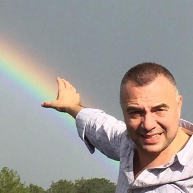 OKTAY KAYNARCABen böyle bi gökkuşağı ömrümde görmemiştim, nasip oldu