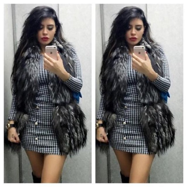 EBRU POLATKürk gerçek değil.