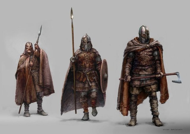 VİKİNG SAVAŞÇILARITüm Avrupa'ya korku salmış olan bu acımasız savaşçılar benzersiz savaş teknikleri ve kullandıkları balta gibi alışılmışın dışında silahlarla her çatışmaya 2-0 önde başlıyordu.