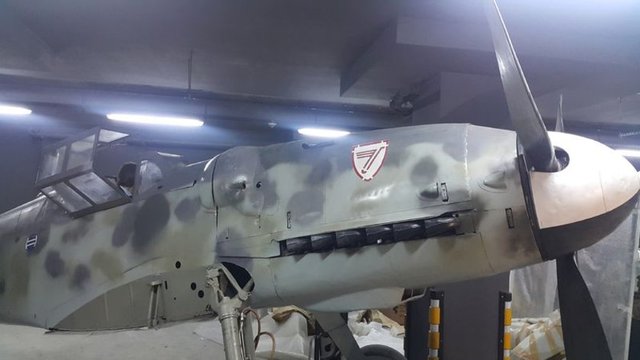 İşte MESSERSCHMİTT BF (ME) 109-G6'nın günümüzdeki hali...