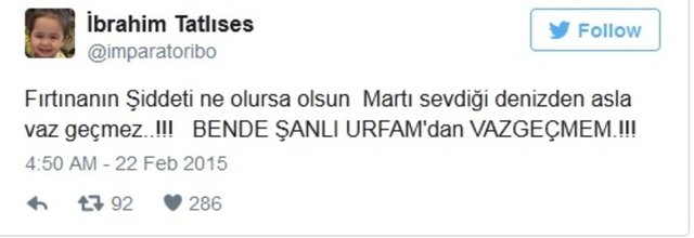 Ünlü sanatçının cümlesinde, imla hataları var...