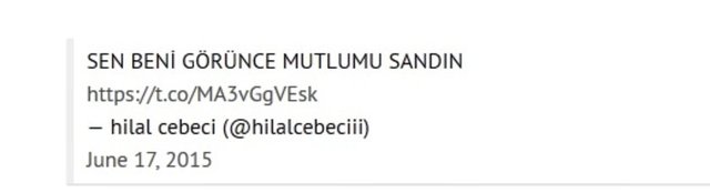 Cümlede soru eki yanlış yazılmış...