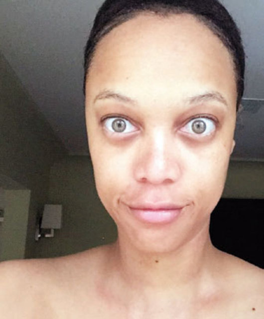 Dokuzuncu Tyra Banks oldu.