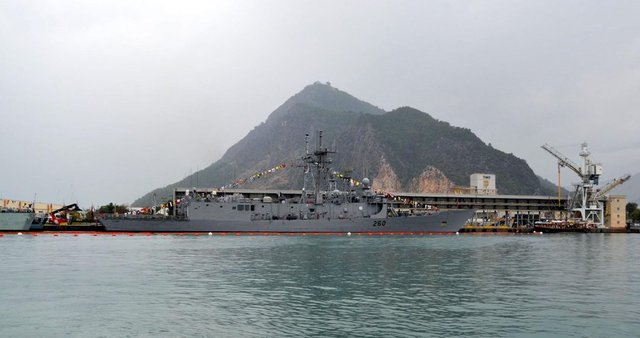 birer gemilerinin bulunduğu belirtildi. 