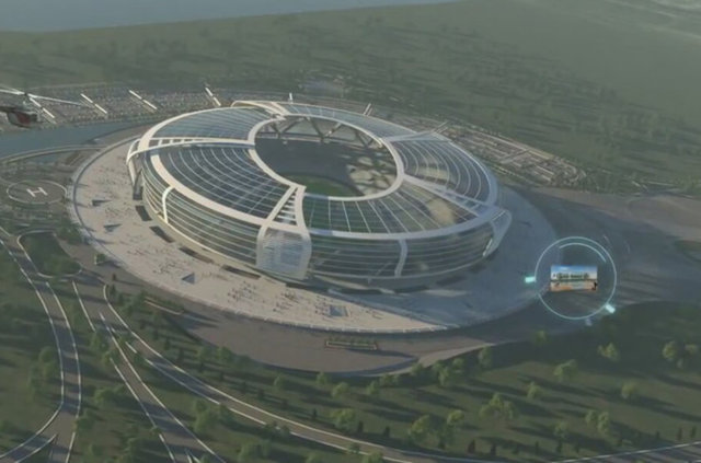 Bu arada geçtiğimiz günlerde 2015 yılının en iyi statları da açıklandı. Listede bir de Türk takımının stadyumu yer aldı.  İşte dünyada yapımı tamamlanan, yapımı süren ve yapılması planlanan muhteşem stadyumlar... - Azerbaycan'daki 70.000 kişilik Bakü Olimpiya Stadyumu