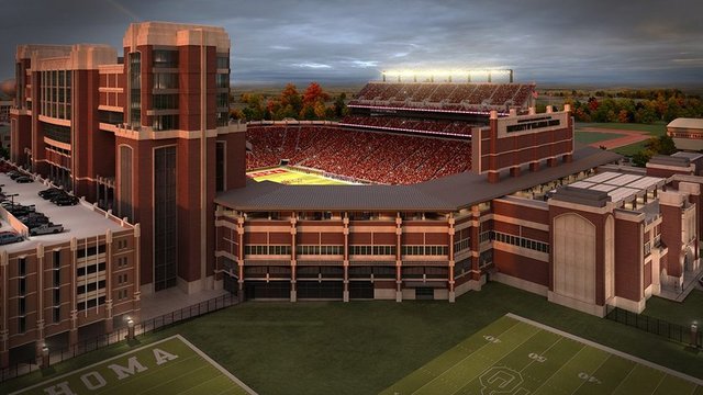 Oklahoma Memorial Stadium - Sooners - 88000