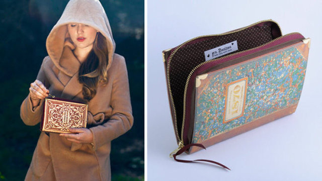 Kitap görünümde bir cüzdan