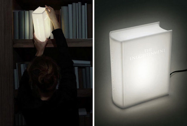 Kütüphaneye de konabilecek aydınlatma