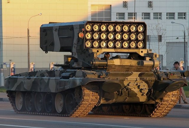 TOS-1 Buratino - Suriye'deki sayısı: Bilinmiyor