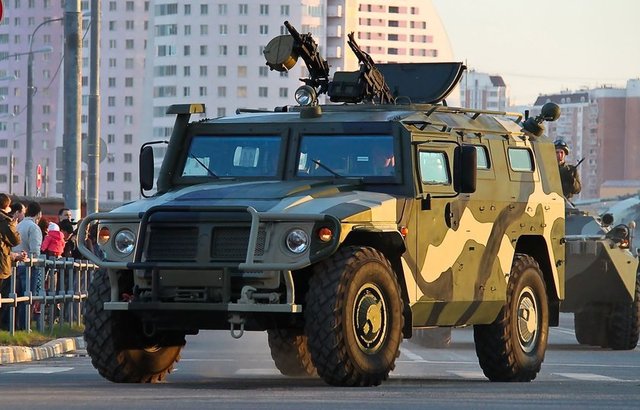 GAZ-2975 Tigr - Suriye'deki sayısı: 1+