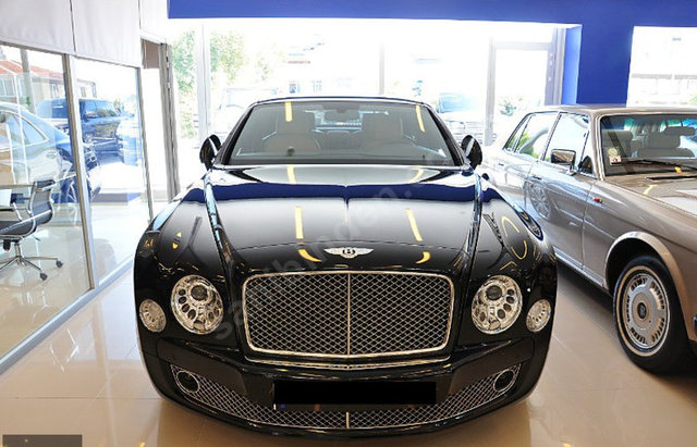 Bentley Mulsanne  - YIL: 2012 - KM: 650  - FİYAT: 750.000 EURO  - 2.410.350 TL 