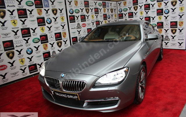BMW 640d Gran Coupe  - YIL:     2013 - KM:      4.300 - FİYAT: 210.000 EURO  - 681,282 TL