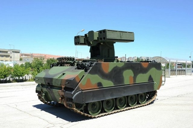 ATILGANAtılgan; Kaideye Monteli Stinger (KMS) projesi için üretilen M113 zırhlı personel taşıyıcısını alt platform olarak kullanan, kızılötesi (ısı) güdümlü FIM-92G Stinger füzesini ana silah olarak kullanan ve öz savunması için bir adet 12,7 mm çaplı makinalı tüfek kullanan alçak irtifa hava savunma sistemi.