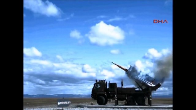 Hisar Füzelerinin fırlatıldığı sırada çekilen görüntüler yayınlandı. 