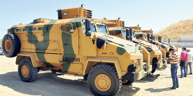 BMC tarafından tasarlanıp üretilen kirpi en dayanıklı anti mayın araçlarından biri.