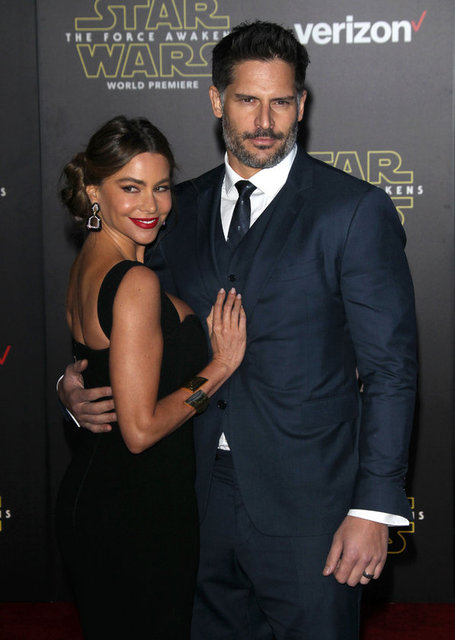 Bir süre önce evlenen Sofia Vergara ve Joe Manganiello da konuklar arasındaydı.
