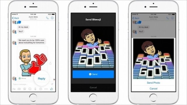 Gif seçeneklerine ulaşınSon dönemlerin en önemli trendlerinin başında Gif geliyor. Daha eğlenceli iletişim kurmak için kullanılan Gif'ler Facebook Messenger uygulamasında da bulunuyor. Bunun için sohbet ekranındaki seçenekler arasında nokta nokta ile belirtilen daha çok seçeneğine gelin. Daha sonra buradaki seçeneklerden istediğiniz Gif galerisine gidin ve paylaşmaya başlayın.
