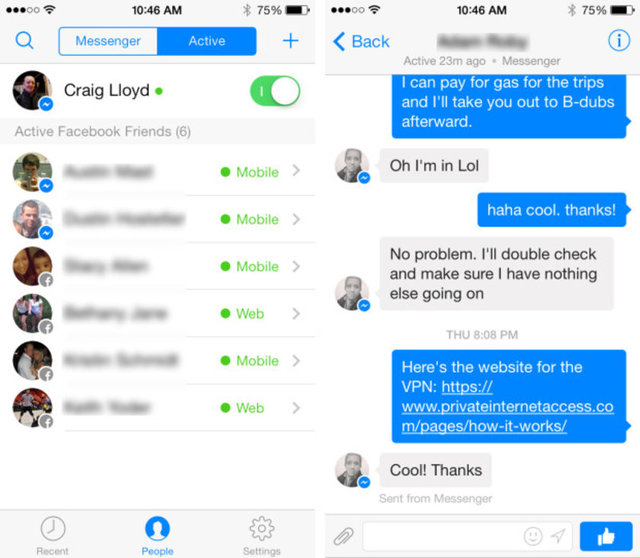  Messenger.com adresindeki bu web sitesinde tüm Messenger özellikleri yer alıyor.
