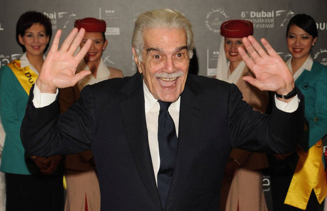 'Arabistanlı Lawrence' ve 'Dr.Jivago' gibi filmleriyle bilinen Mısırlı oyuncu Ömer Şerif