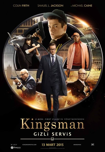   - 9-Kingsman: Gizli Servis (Kingsman: The Secret Service) (2015): Yılın diğer ajan filmlerinin bileğini bükerken zorlanmadı. Çoğunluğun seri üretime kayarak kabak tadı verdiği bir devirde o bomba gibi geliyor. Seriye dönüşürse şaşırmayalım. -   -   -  