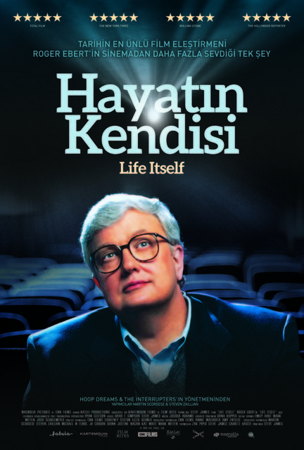34-Hayatın Kendisi (Life Itself) (2014): 'Roger Ebert'a hüzünlü ve bilgilendirici bir uğurlama töreni' niyetine izlenebilir… Sinema eleştirmenlerinin sektördeki konumu üzerine arşiv niteliğindeki belgeselin ayrı bir değeri var elbette… -   -   -  