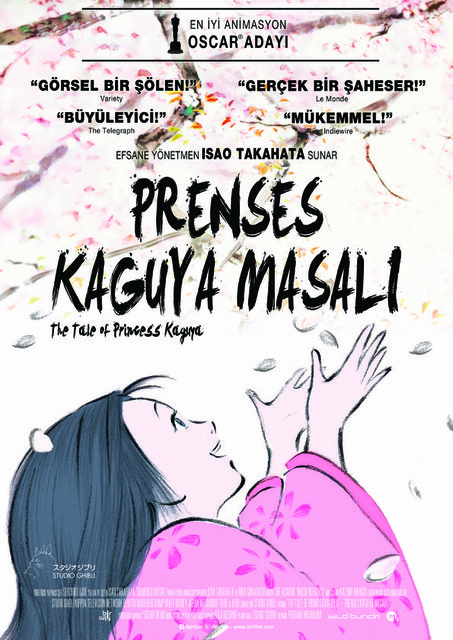   - 7-Prenses Kaguya Masalı (Kaguyahime No Monogatari) (2013): Sulu boya estetiğiyle dikkat çeken zarif animasyon, Isao Takahata'nın ustalığını, detaycılığını, yoğun uğraşını hissettiriyor. Basit hikayeye karşın el işi görsel dünya eşsiz! -  