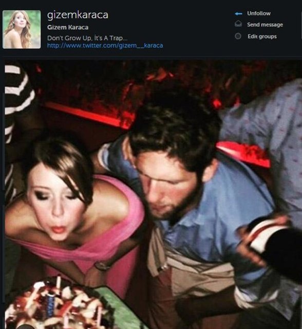 GİZEM KARACAOyuncunun sır gibi sakladığı aşkı böyle ortaya çıkmıştı.