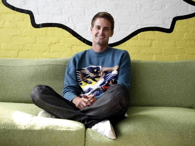 Snapchat CEO'su Evan Spiegel
