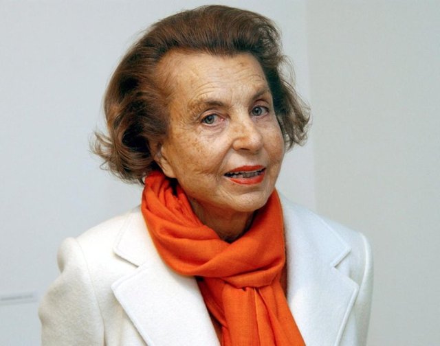 L'Oréal'in başlıca hissedarlarından Liliane Bettencourt  -  