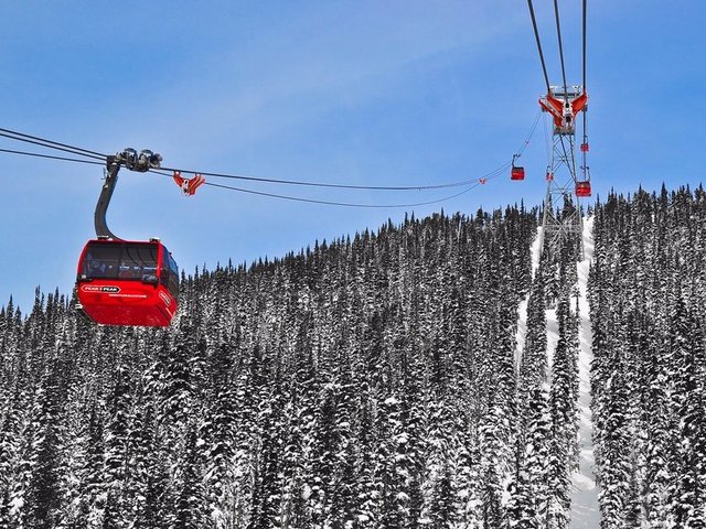Whistler ve Blackcomb Dağları Kanada  -  