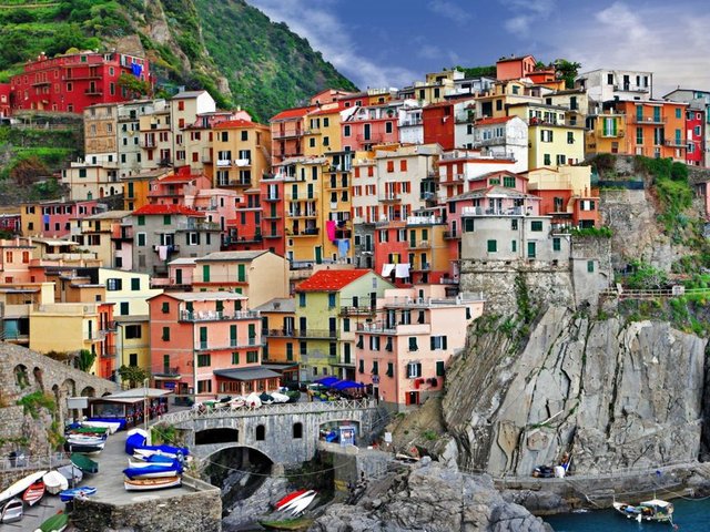 Cinque Terre İtalya  -  