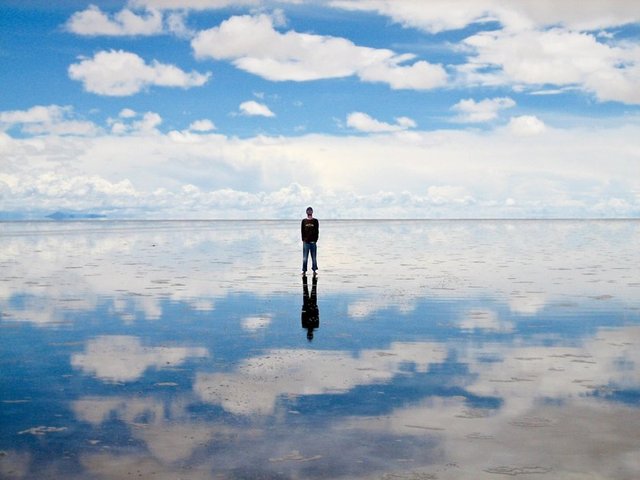 Salar de Uyuni, Bolivya -  