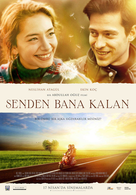 11-Senden Bana Kalan (2015): Abdullah Oğuz'un halen çaptan düşmediğini kanıtlayan, iyi çekilmiş romantik-dram, içine alıyor ve ağlatıyor. Başrol oyuncuları Neslihan Atagül ile Ekin Koç'un yakaladığı kimya da görülmeye değer… -   -   -  