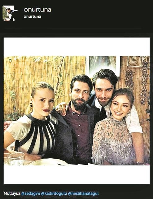 Seda Güven de oyuncu Onur Tuna ile aşk yaşıyor.