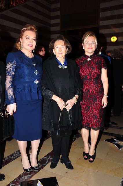 ÖZCAN SABANCI, SEMAHAT ARSEL, DEMET SABANCI ÇETİNDOĞAN (HACI SABANCI ÖLÜM YILDÖNÜMÜ)