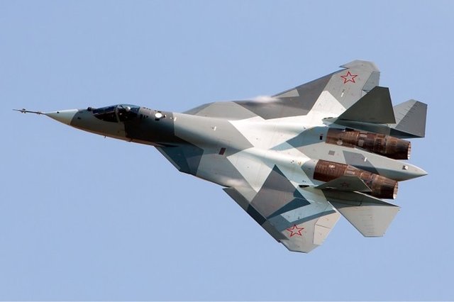 Sukhoi T-50Rusya Federasyonu Hava Kuvvetleri için, Sukhoi tarafından ABD'nin F-35 Lightning II modeline rakip olarak geliştirilen beşinci savaş uçağıdır.