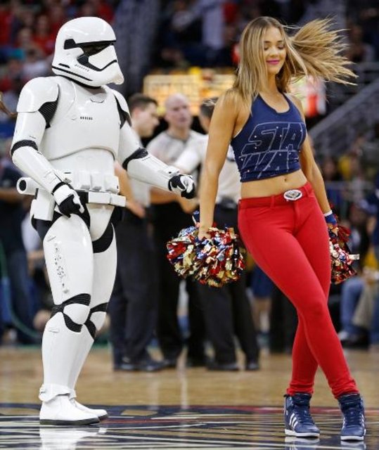 Star Wars efsanesi NBA'de boş geçmedi