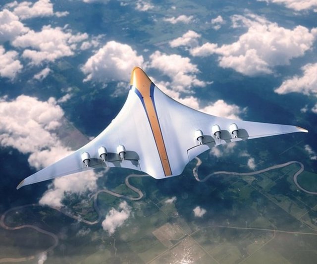 Gelecek vadeden yolcu uçağı konsepti, Airport Parking&Hotels ve Imperial College London'ın ortak çalışmasıyla dizayn edildi.