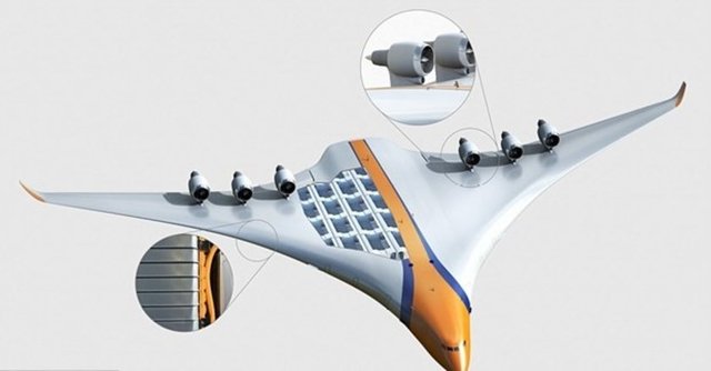 Konsept uçakta, yolcunun uçuş deneyimini renklendirmek için oldukça çaba sarf edildiği görülüyor.