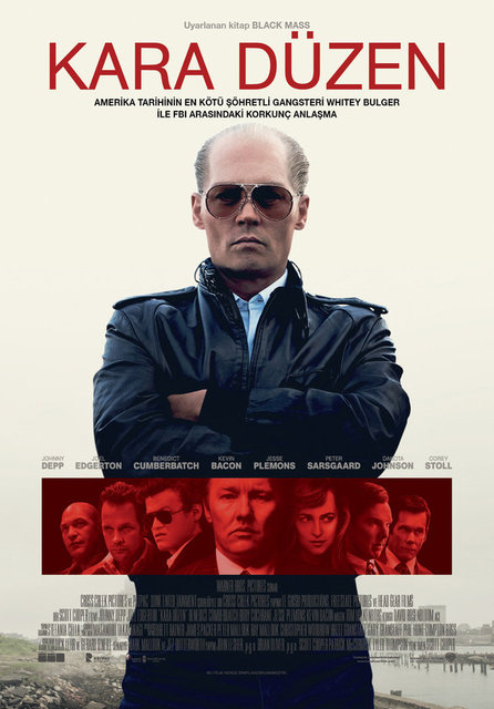 22-Kara Düzen (Black Mass) (2015): Bu kadar ilginç ve katmanlı bir gangster öyküsü ancak buradaki hamlelerle başarısızlığa sürüklenebilirdi. Yönetmenin kapasitesi tarihi arka plana yetmedi, Johnny Depp ise makyajıyla alay konusu oldu. -  