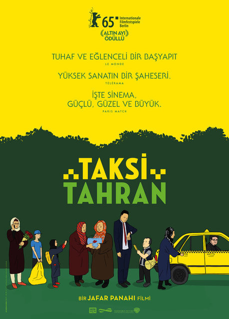 20-Taksi Tahran (Taxi Tehran) (2015): Panahi'nin ev hapsi sürecinde çektiği eserlerin özensiz ve sinirli hallerinin son örneği... Altın Ayı ödülü fazlasıyla yanıltıcıydı. İran'ın yasakçı rejimine kişisel bakış, sinemasal haz vermektense kafa şişirmeyi seçti. -  