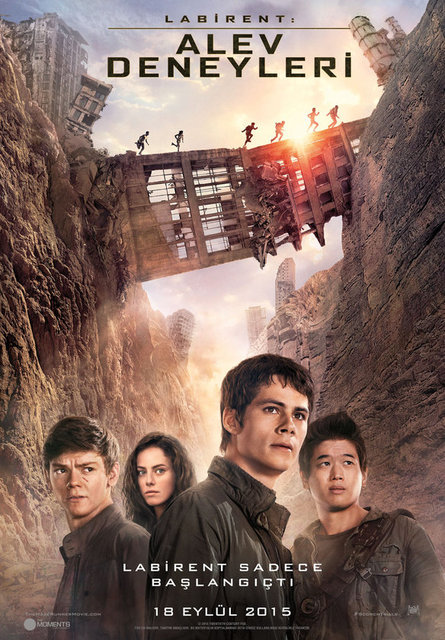 14-Labirent: Alev Deneyleri (The Maze Runner 2) (2015): En özgün genç yetişkin bilimkurgu filminin ikincisi olmasından mı, yoksa hikayesinin ara bölümünün ilgi çekmemesinden mi bilinmez, ama tatmin etmedi. Üçüncüsü için ümitliyiz. -  