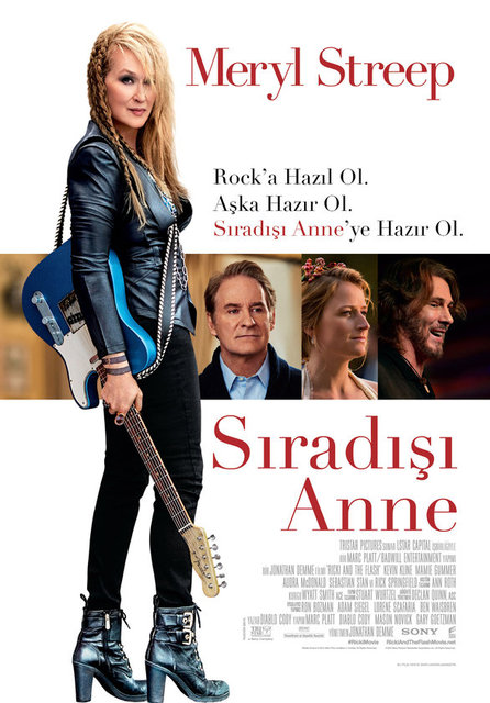 16-Sıradışı Anne (Ricki and the Flash) (2015): Meryl Streep'ten rock star yaratma fikri kağıt üstünde kaldı. Hem Jonathan Demme hem de Streep'in bitkinliği ve bıkkınlığı bize de tesir etti. Film de önemsenmez hale geldi. -  