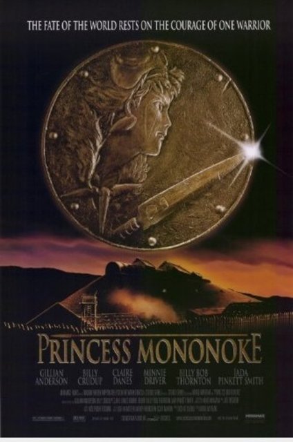 67.  Mononoke-hime (1997) 8.4