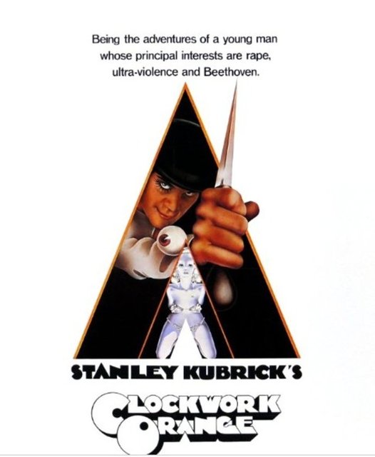 79. A Clockwork Orange (1971)8.3