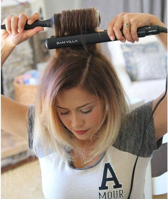 Termal tarak yardımıyla bebek saçlarınızıda hizaya getirebilirsiniz.