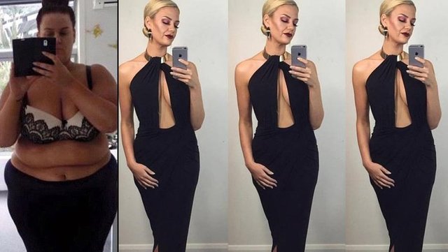 Yeni Zelandalı makyöz Simone Anderson'ın hayatı bundan iki yıl önce tamamen değişti. O güne kadar aşırı kilolarıyla yaşamaya alışkın olan Anderson, daha sağlıklı ve ince olmaya karar verdi. Bir yılın sonunda da tam 90 kilo verdi. 