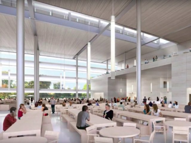 Apple'ın kampüsü tamamlandığında 13.000 çalışanı bünyesinde barındıracak.
